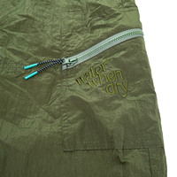 Pantalon cargo en nylon froissé TOPSHOW GARMENT pour homme, léger, ample, style parachute, avec plusieurs poches zippées, pantalon de jogging
