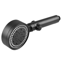 Accessoires de robinetterie de salle de bain à jet de pluie surpuissant, pommeau de douche à main en ABS avec interrupteur pour chauffe-eau, pour salles de bain domestiques et hôtelières