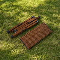Mesa Plegable de Aluminio de Alta Calidad para Picnic, Nueva Mesa Portátil para Exteriores, Ideal para Acampar y Comer en la Playa