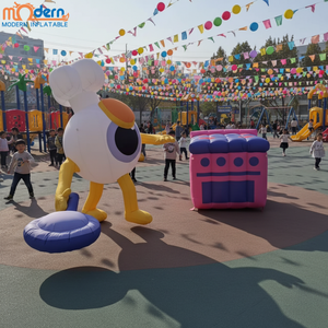 Mascotte gonflable géante personnalisée avec lumières LED intégrées et ventilateur pour la promotion publicitaire, les événements, les parcs d'attractions et les décorations - Product Image 6