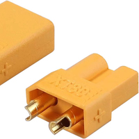 Conector XT30 a prueba de agua de fábrica, macho y hembra, conector XT60H-F, enchufe eléctrico chapado en oro Xt60H-M para paquete de baterías