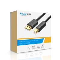 Câble USB pour imprimante et scanner Type A à B Mâle Version 2.0 10m/15m Longueur 22/28AWG Cuivre étamé avec blindage tresse