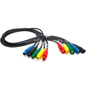 Câble d'alimentation Camlock 400A, fil de cuivre de 35 mm, utilisation pour équipement industriel, prise IEC vers prise IEC - Product Image 3