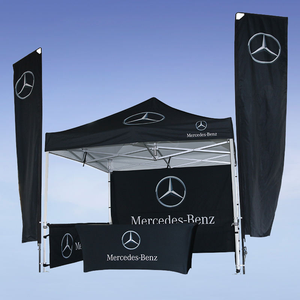 Carpa Plegable Promocional 3x3 con Impresión Personalizada para Eventos Toldo Desplegable Publicitario Pabellón de Bodas Gazebo para Ferias Comerciales - Product Image 1