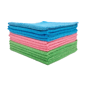 Logotipo de impresión personalizado Toalla de lavado de coches cocina microfibra ventana gafas paño de limpieza <span class=keywords><strong>trapo</strong></span> microfibra paño de limpieza toalla - Product Image 3