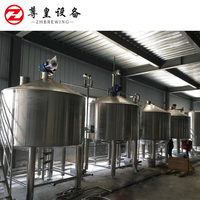 500L 1000L Rouge Cuivre Hôtel et Pub Bière Équipement De Brassage