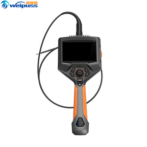 Caméra de tuyau de 6mm IP67 caméra d'endoscope Led étanche Joystick mécanique à 360 degrés caméra d'endoscope d'écran de 5 pouces - Product Image 1