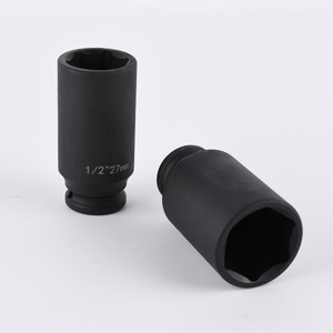 Fourniture directe d'usine 1/2 pouces de qualité industrielle petite clé à chocs pneumatique <span class=keywords><strong>douille</strong></span> 78mm de long avec des spécifications de 8-36MM - Product Image 1