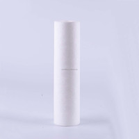 Cartouche filtrante en charbon actif en polypropylène PP OEM, 10 pouces, hautement efficace pour purificateur d'eau