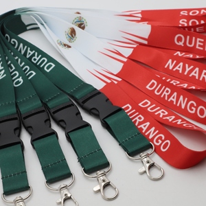 High-End Large-Scale Conference Neck Strap Bulk Custom Logo Lanyards Quick Release <b>Buckle</b> Exhibition Staff Id Card Lanyard - Product Image 4