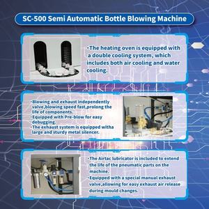 Máquina Semi-Automática de Moldagem por Sopro para Garrafas PET 500ML, 3L, 5L - Product Image 5
