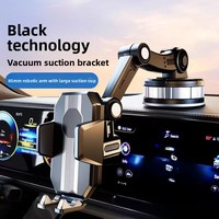 Support universel pour téléphone portable à ventouse pour voiture, rotation à 360 degrés, nouveau modèle 2026 pour fixation sur tableau de bord de voiture et navigation