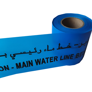 Cinta de precaución subterránea Cinturón de barrera con marcador de advertencia Material PE Barrie - Product Image 2