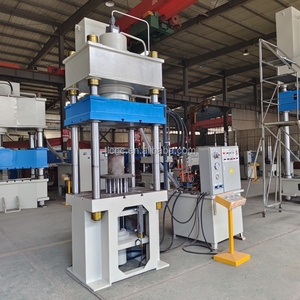 เครื่องขึ้นรูปผงเกลืออิฐเกลือ100T เครื่องขึ้นรูปด้วยเซอร์โคเนียสามคานสี่คอลัมน์กดไฮดรอลิก - Product Image 4