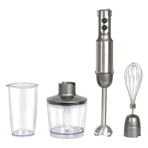 Licuadora de Inmersión Comercial 4 en 1 de Gran Potencia con Batidor y Vaso, Licuadora 4 en 1 - Product Image 1