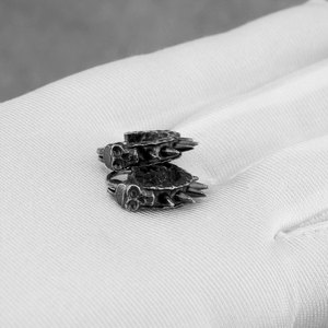 Pendientes de Aro Personalizados de Acero Inoxidable 316L, Elegantes, Impermeables, Estilo Occidental, para Hombre - Product Image 3