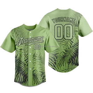 เสื้อเบสบอลแบบกำหนดเอง พิมพ์ลายกราฟิกเต็มตัว กางเกงขาสั้น พร้อมปักชื่อ โลโก้ และหมายเลข สำหรับผู้ใหญ่และเด็ก ชุดออกกำลังกาย - Product Image 1