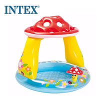 Intex 57114 Gonflable En Plastique Champignon Bébé Piscine Piscines Gonflable Parasol Champignon Bébé Piscine