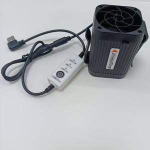 מאוורר מותניים סופר חזק 9V <span class=keywords><strong>7V</strong></span> 5V USB עם בקרת מתג, נייד, מיני, קטן, עם קליפס - Product Image 6