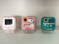 Appareil photo instantané pour enfants avec écran de 2,4 pouces, cadeaux de Noël et d'anniversaire, impression multicolore pour enfants