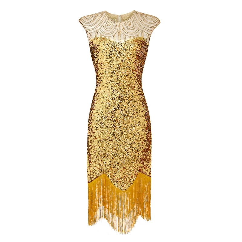 1920s Flapper Dress - Roaring 20s Great Gatsby Party Dress 1920s Flapper Dress - Roaring 20s Great Gatsby Party Dress