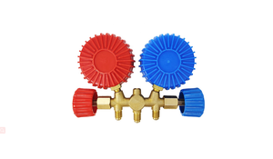 Jeu de manomètres en laiton pour climatisation et réfrigération, outil pour le chargement de climatiseurs R22, <span class=keywords><strong>R410A</strong></span>, R134A - Product Image 6