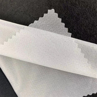 Changshu Xingyan Entoilage élastique circulaire thermocollant en satin tricoté 100% polyester