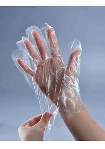 Одноразовые ПЭ перчатки для еды суши Ресторан больница волосы красоты сад - Product Image 4