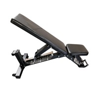 Banc de musculation pliable et réglable avec une capacité de 42 kg, réduction du bruit, pour la musculation à domicile et l'entraînement de force