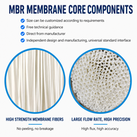 Module de membrane MBR compact en PVDF renforcé pour le traitement des eaux usées industrielles et la purification de l'eau - Prix