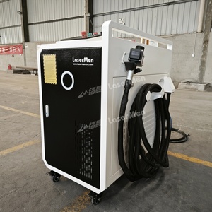 Limpiador láser de fibra de doble oscilación, máquina de eliminación de pintura de óxido de Metal, limpieza manual, precio de fábrica, 3000W, nuevo producto - Product Image 4