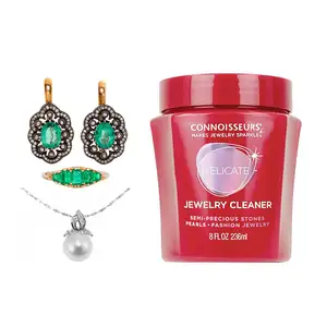 Connoisseurs Anti oxidation delicate jewellery cleaning solution precious stone jewelry cleaner liquid for pearls