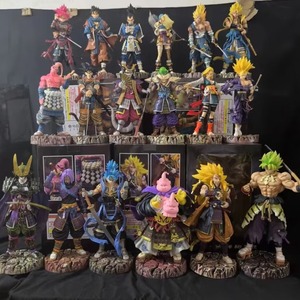Figura <span class=keywords><strong>de</strong></span> PVC a Gran Escala <span class=keywords><strong>de</strong></span> la Serie GK Warrior: Goku, Gohan, Broly, Vegeta, para Coleccionistas - Product Image 1