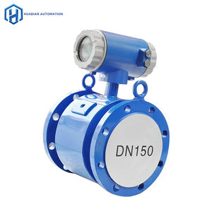 高精度なステンレス鋼液体ディーゼルガソリン燃料フランジ電磁流量計液晶ディスプレイ付き - Product Image 6