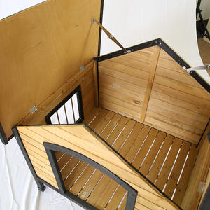 <span class=keywords><strong>Chenil</strong></span> en bois pour chien <span class=keywords><strong>jardin</strong></span> <span class=keywords><strong>jardin</strong></span> refuge pour animaux chenils écologiques et résistants aux intempéries pour chiens - Product Image 5