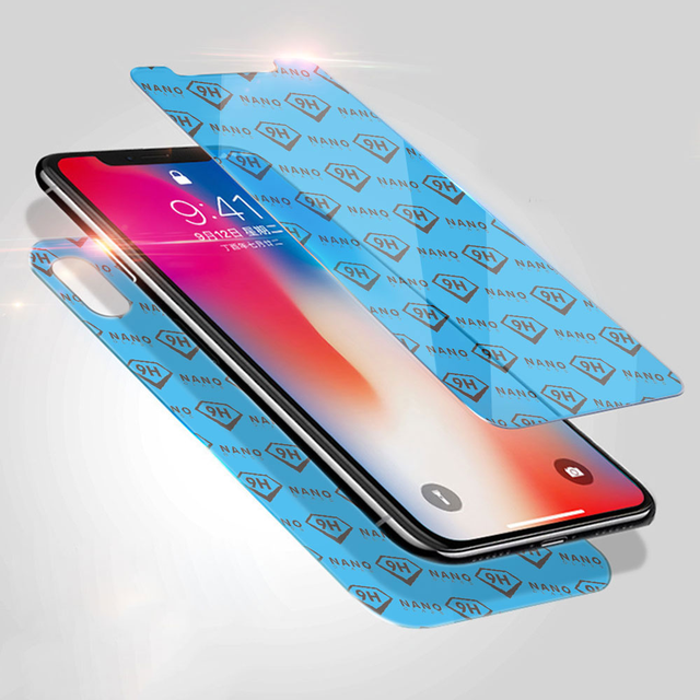 Nano Glass Coating Anti Shock Flexible Shield Unbreakable Screen Protector for Iphone Xs Max/foir iphone /for samsung
