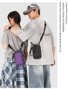 Sac à bandoulière décontracté avec sangle en corde, léger, grande capacité, sac bandoulière, sac de sport en Dyneema imperméable et résistant à l'usure - Product Image 5