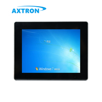 Axtron 10,4 pouces PC industriel tout-en-un avec écran tactile, étanche IP65, sans ventilateur, Windows/Linux, tablette embarquée robuste, en stock