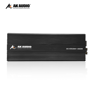 AK-KR35001 แอมพลิฟายเออร์ 1 แชนแนล คลาส D ของเกาหลี กำลังขับ 3500 วัตต์ แอมพลิฟายเออร์กำลังสูงสำหรับระบบเสียงเรือ พร้อมรีโมทควบคุมเสียงเบสและเสียงแหลม - Product Image 2