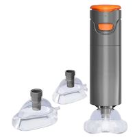 Dispositif de sauvetage anti-étouffement portable pour la maison avec 2 tailles de couvercles en silicone pour les tout-petits, les enfants et les adultes, pour la cuisine familiale, les voyages