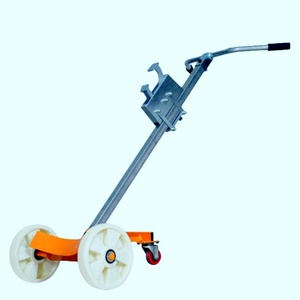 Chariot à bidons d'huile industriel de type bec d'aigle, roues en nylon résistantes à l'abrasion, conteneur à roulettes à quatre roues, OEM acier plastique 450 kg - Product Image 1