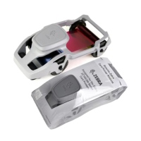 Ruban accessoire 800300-252CN 300 d'imprimante de couleur originale de carte d'identification du zèbre ZC300 ZC100 YMCKO Images