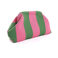 Nouveautés : Sacs de maquillage en forme de nuage tissé pour femmes, pochettes colorées en crochet, sacs à main, pochettes de plage d'été