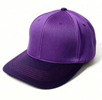 Casquette de baseball d'été pour homme en coton PVC lavé, légère, à 6 panneaux, réglable, avec motif géométrique brodé, style Ins Wind