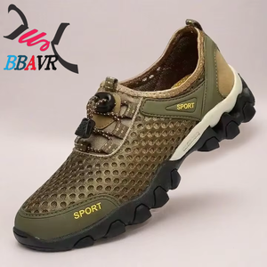 Nouvelle Arrivée 2025 Mocheng Chaussures de Randonnée Extérieures à Séchage Rapide, Décontractées, Robustes, en Maille, pour Hommes, Idéales pour la Course et la Plage - Product Image 3