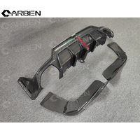 Kit carrosserie en fibre de carbone de haute qualité pour BMW Série 3 320/330/340i G20/G28, mise à niveau et remplacement du diffuseur arrière OEM avec éclairage LED