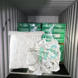 Chiffons de nettoyage haute performance en fibres de coton haute densité, chiffons industriels en coton blanc pour l'entretien des turbines des centrales électriques - Product Image 1