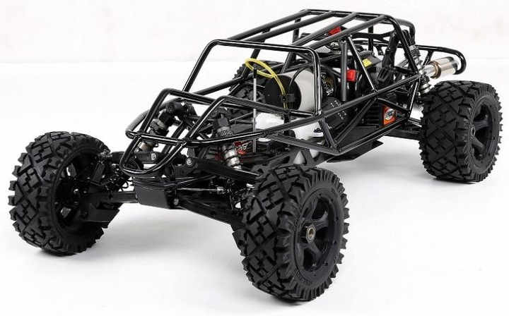 Set Ruota Posteriore 6 Razze HD Per Modelli HPI, Rovan, Baja 5B