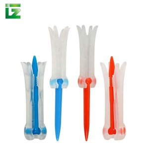 Olor-clavos de <span class=keywords><strong>golf</strong></span> plegables con resorte de plástico, se pueden reutilizar usando el reinicio automático - Product Image 5