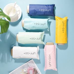 Parapluie pliant mini 5 sections en plastique personnalisé, idéal pour promotion et cadeaux d'entreprise – Vente Flash - Product Image 1